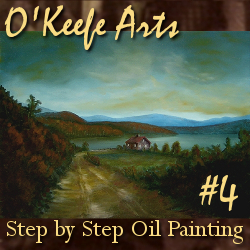 Step-By-Step Tutorial: Painting 'Peaceful Connecticut Valley in Autumn' by John O'Keefe Jr.