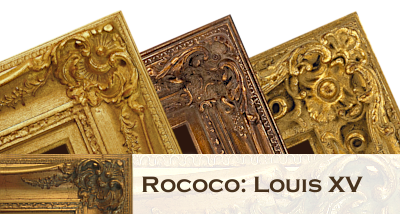 Rococo Louis XV Reproduction Painting Frames at Painting Frames Plus